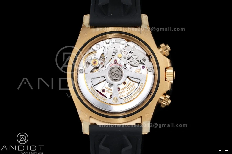 Snug Edition Weight on VSF Black 804 Daytona 126518 Stick Rim Gain Black Strap Dial Oyster-flex 1:1 Sub-dial Marker Gold DD Best 0203